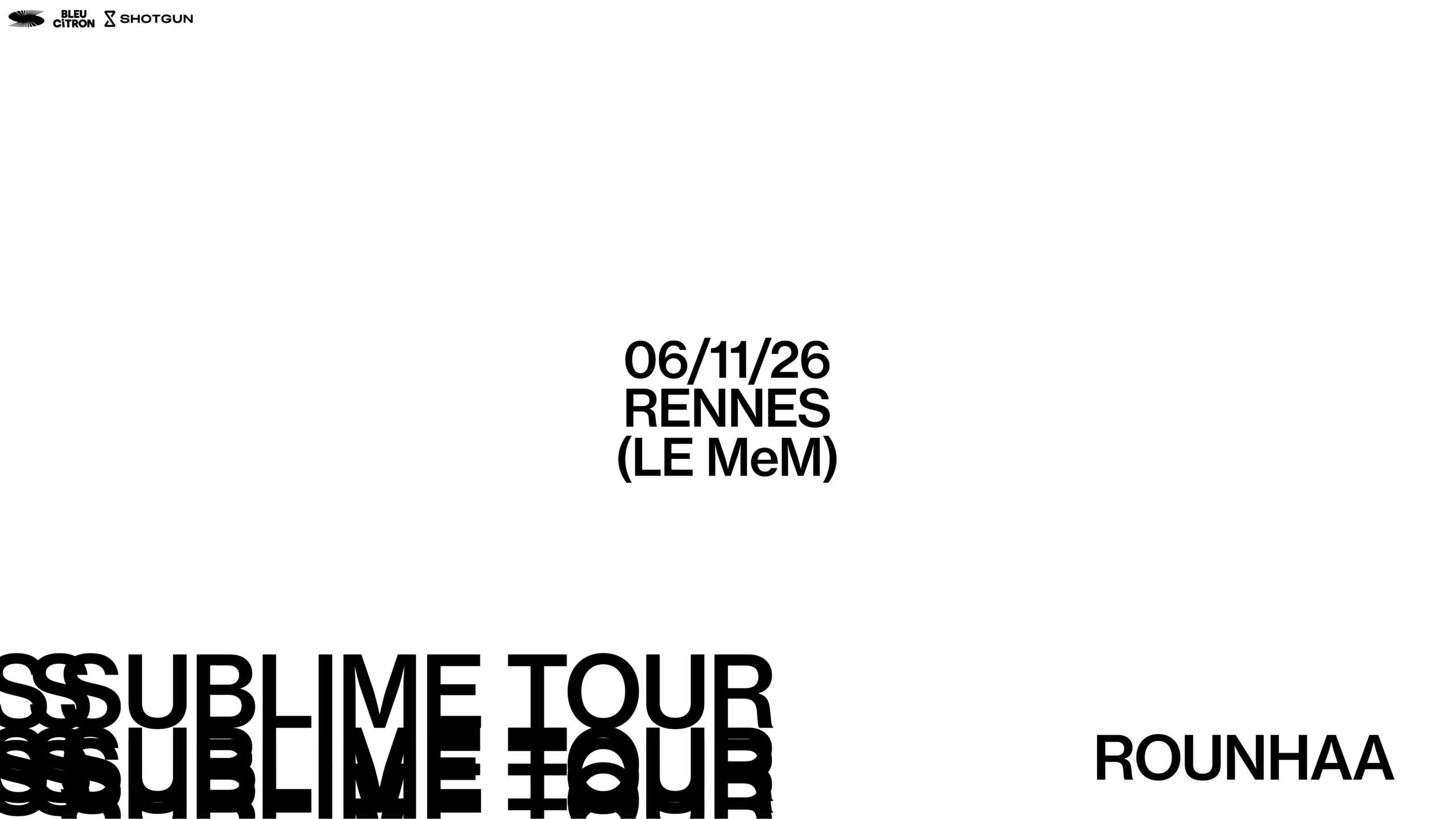 Rounhaa en concert au MeM le Ven 6 nov